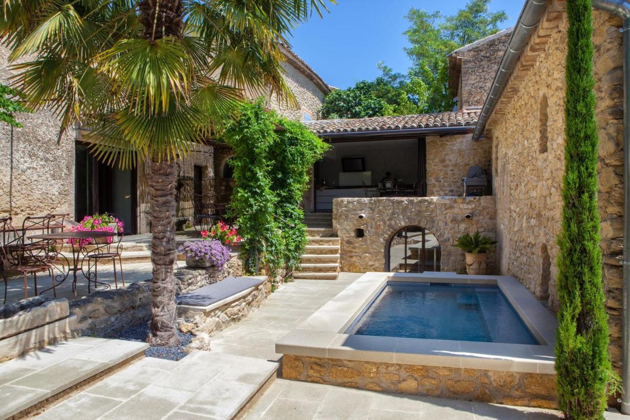 Le Mas De La Lombarde Lourmarin Luaran gambar